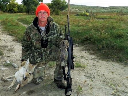 Milliron TJ outfitting coyote predator hunting Wyoming